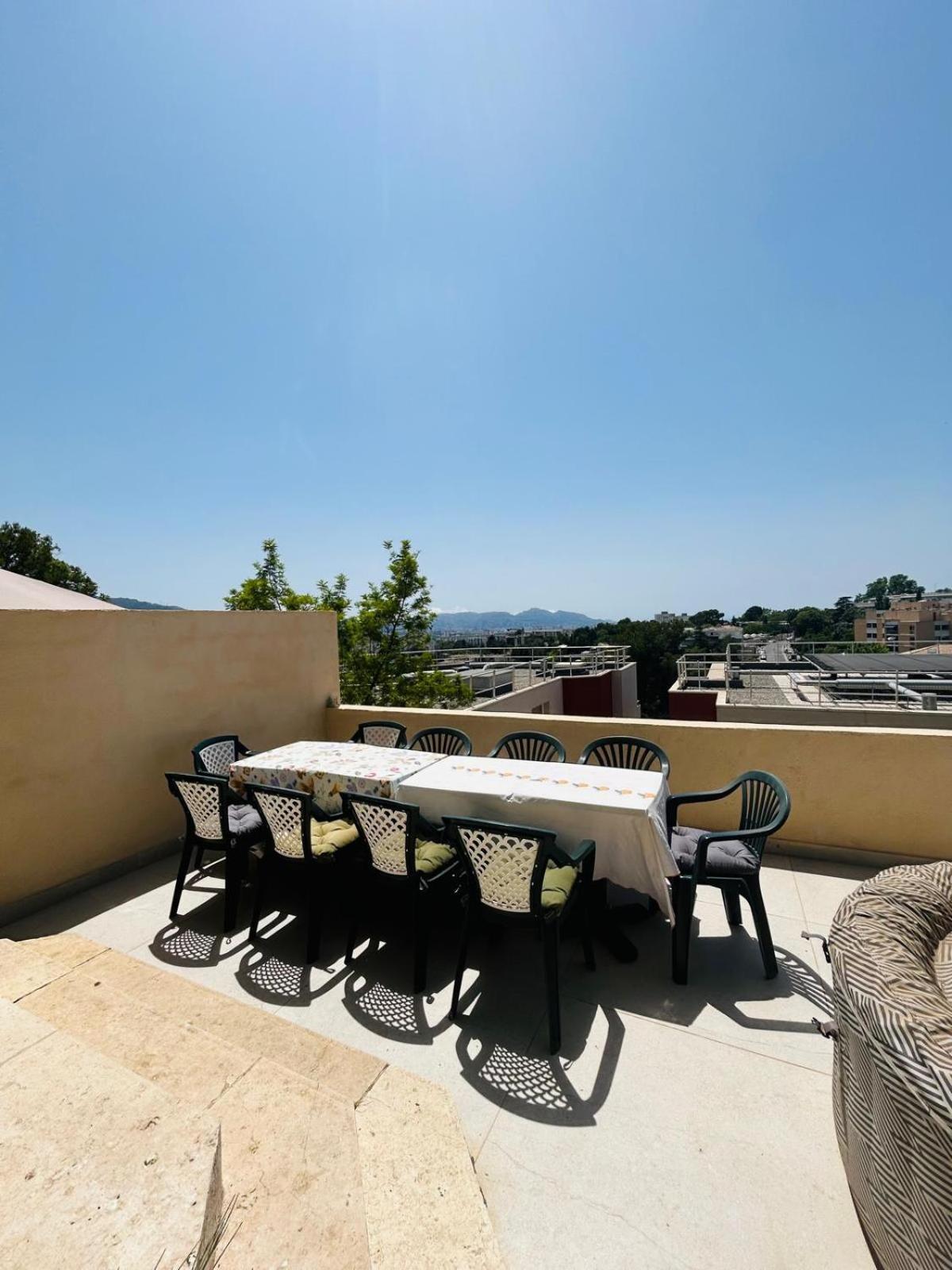 Maisons Detente Jardin, Terrasse Vue Mer Et Spa Marseille Marselha Exterior foto